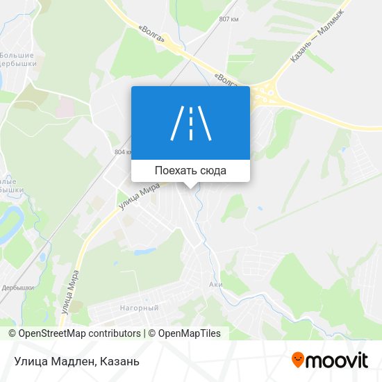 Карта Улица Мадлен