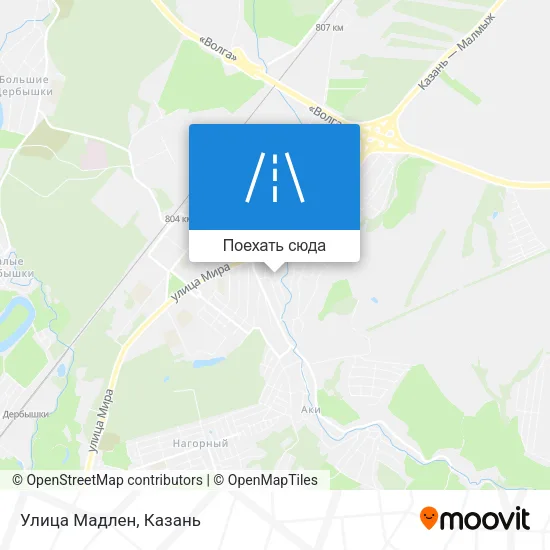 Карта Улица Мадлен