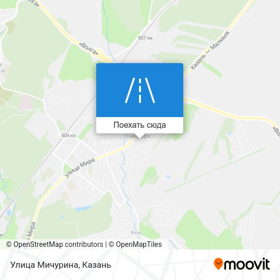 Карта Улица Мичурина