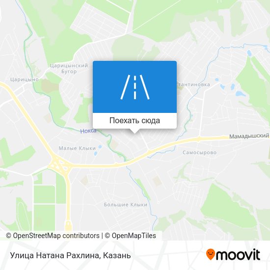 Карта Улица Натана Рахлина