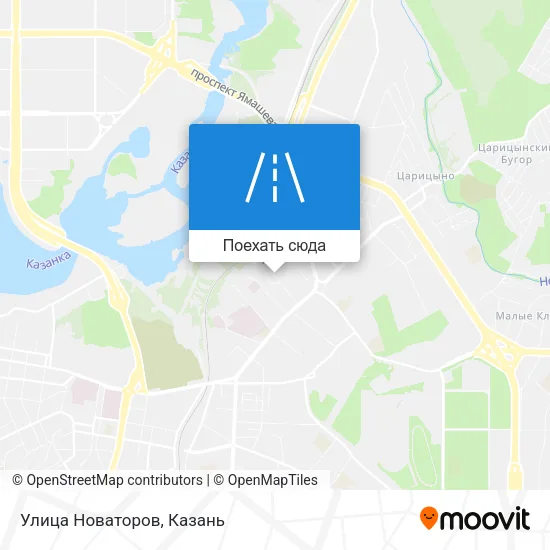 Карта Улица Новаторов