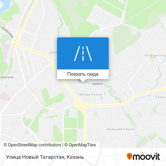 Карта Улица Новый Татарстан