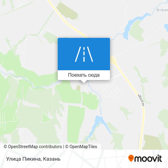Карта Улица Пикина