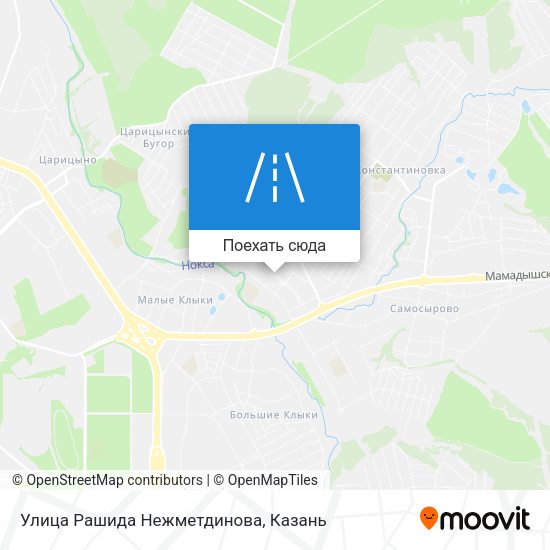 Карта Улица Рашида Нежметдинова