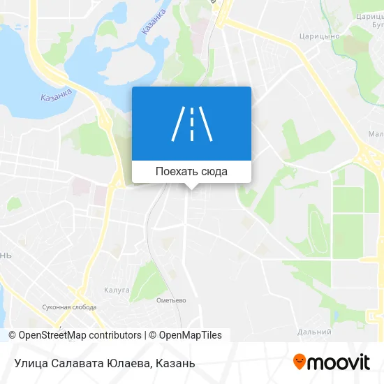 Карта Улица Салавата Юлаева