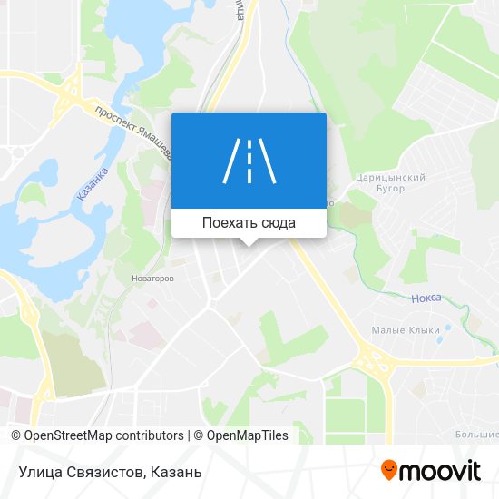 Карта Улица Связистов