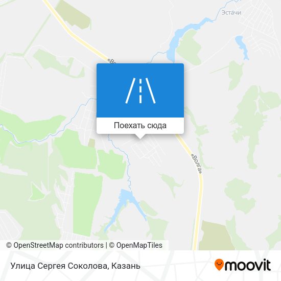 Карта Улица Сергея Соколова