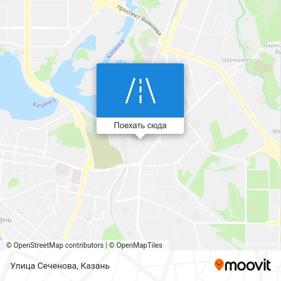 Карта Улица Сеченова