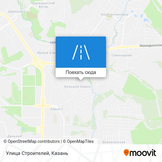 Карта Улица Строителей
