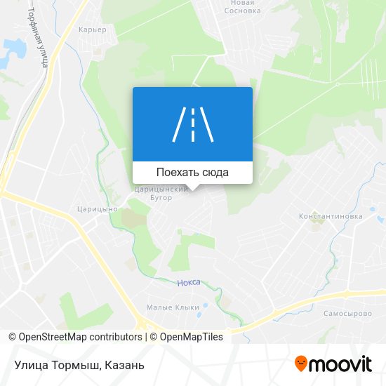 Карта Улица Тормыш