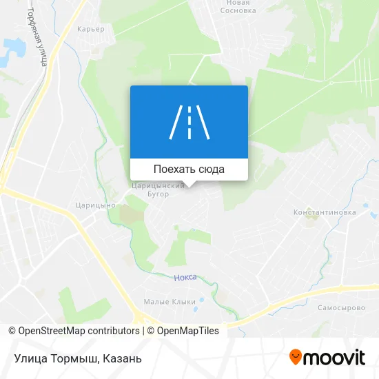 Карта Улица Тормыш
