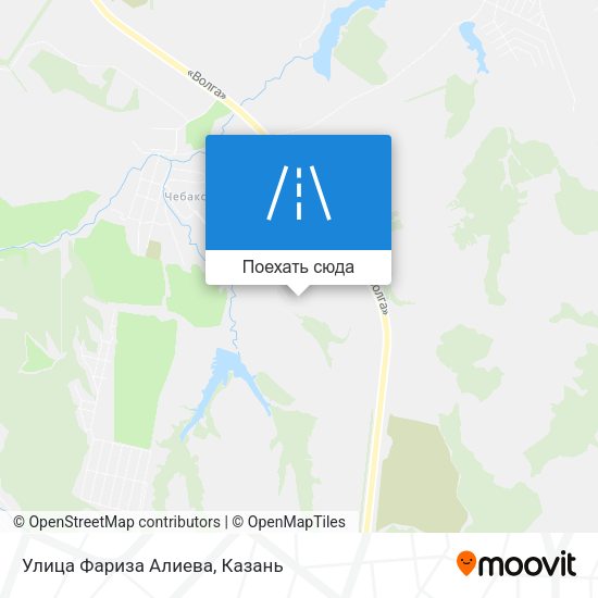 Карта Улица Фариза Алиева