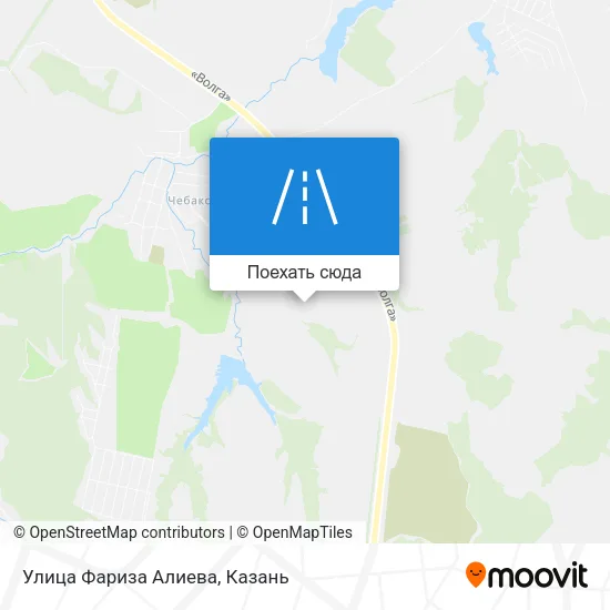 Карта Улица Фариза Алиева