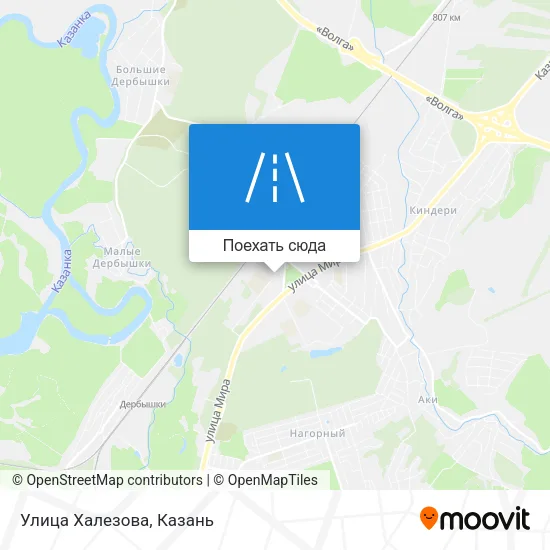 Карта Улица Халезова