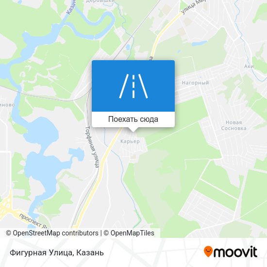 Карта Фигурная Улица