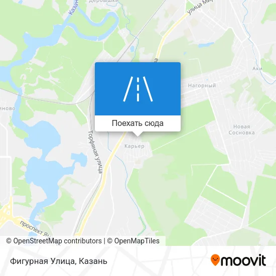 Карта Фигурная Улица