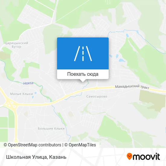 Карта Школьная Улица