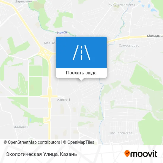 Карта Экологическая Улица