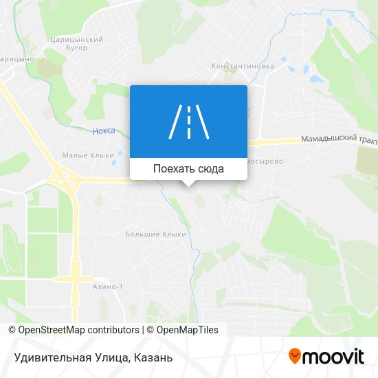 Карта Удивительная Улица