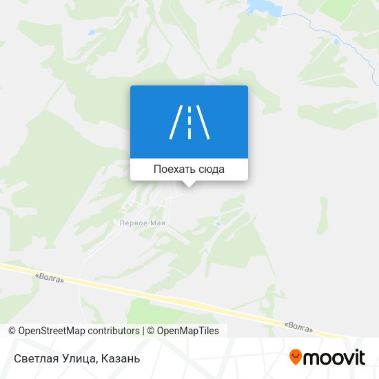 Карта Светлая Улица