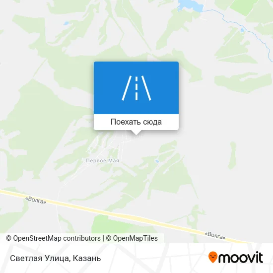 Карта Светлая Улица
