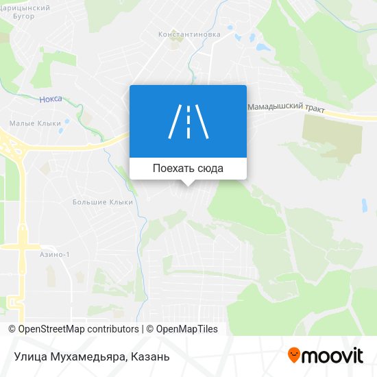 Карта Улица Мухамедьяра