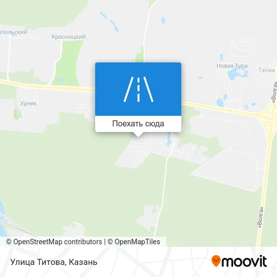 Карта Улица Титова