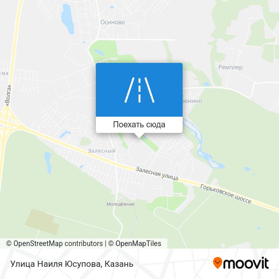 Карта Улица Наиля Юсупова