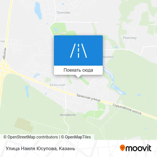 Карта Улица Наиля Юсупова
