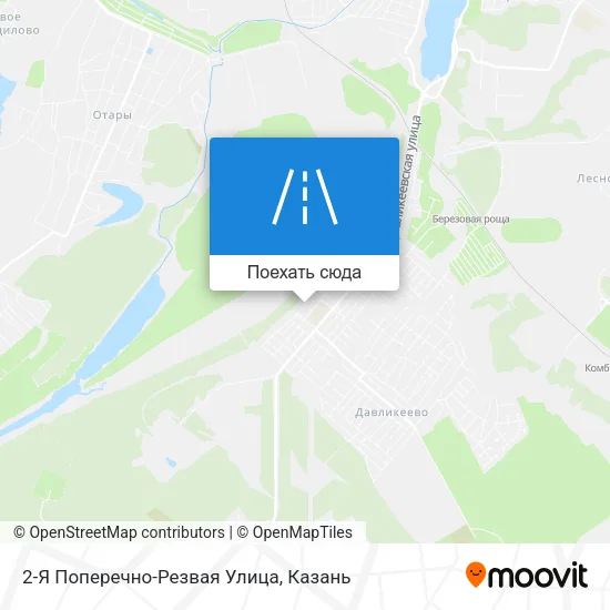 Карта 2-Я Поперечно-Резвая Улица