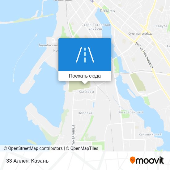 Карта 33 Аллея