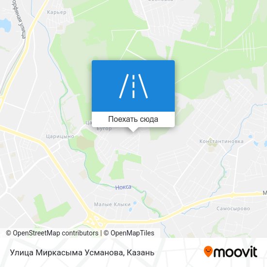 Карта Улица Миркасыма Усманова