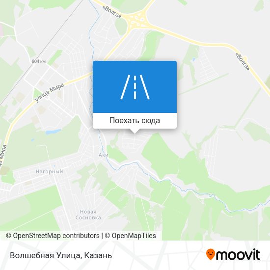 Карта Волшебная Улица
