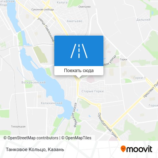 Карта Танковое Кольцо