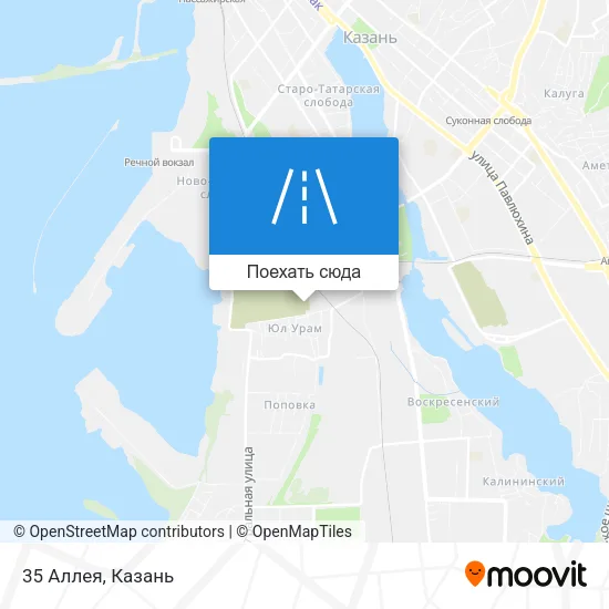 Карта 35 Аллея