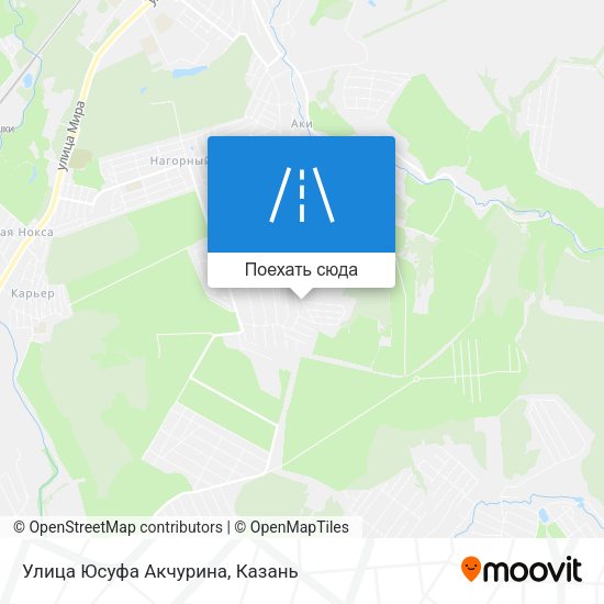 Карта Улица Юсуфа Акчурина