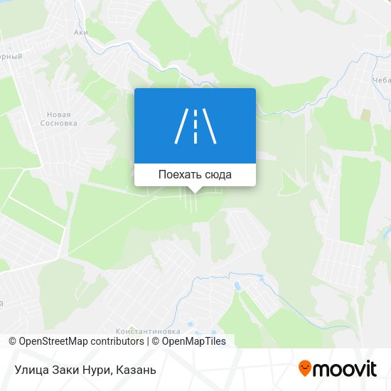 Карта Улица Заки Нури