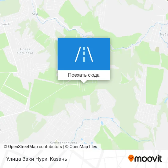 Карта Улица Заки Нури