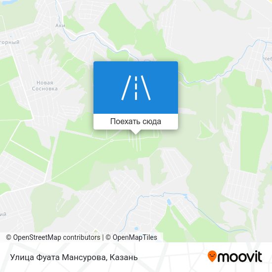 Карта Улица Фуата Мансурова