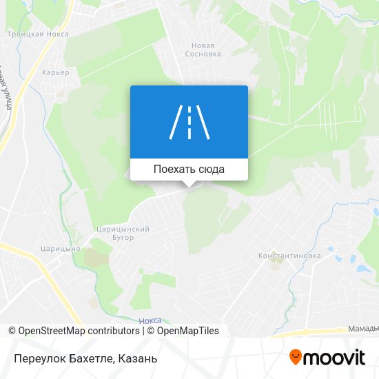 Карта Переулок Бахетле