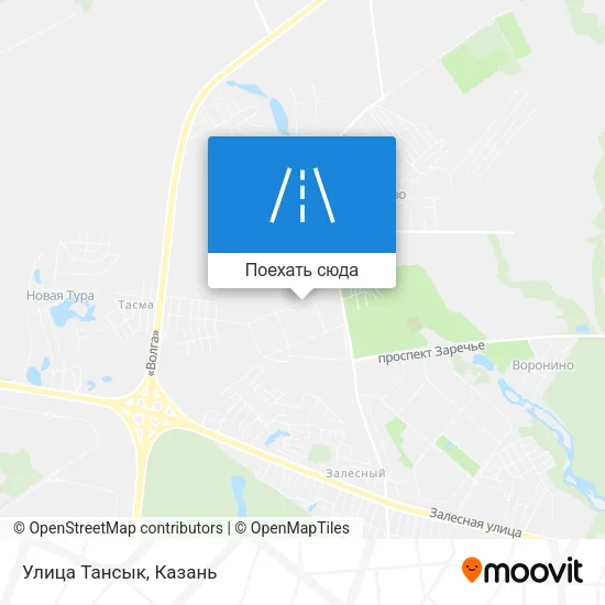 Карта Улица Тансык