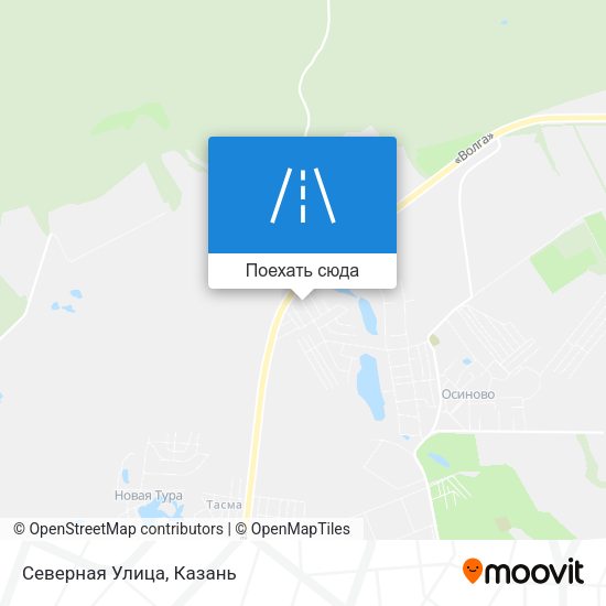 Карта Северная  Улица