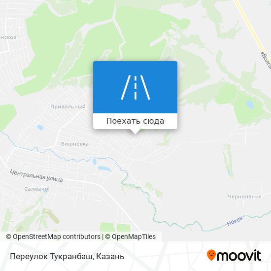 Карта Переулок Тукранбаш