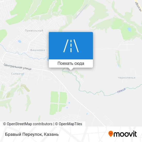 Карта Бравый Переулок