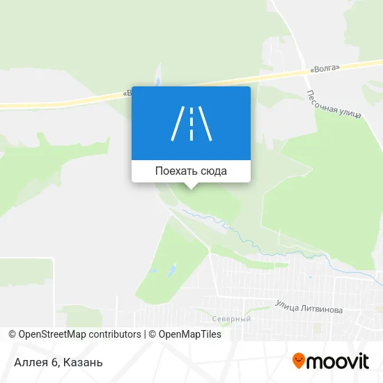 Карта Аллея 6