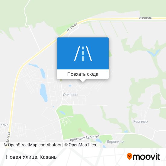 Карта Новая Улица