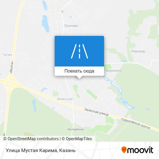 Карта Улица Мустая Карима