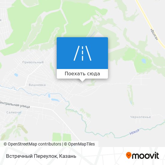 Карта Встречный Переулок