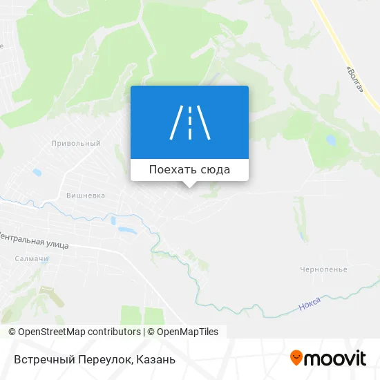 Карта Встречный Переулок