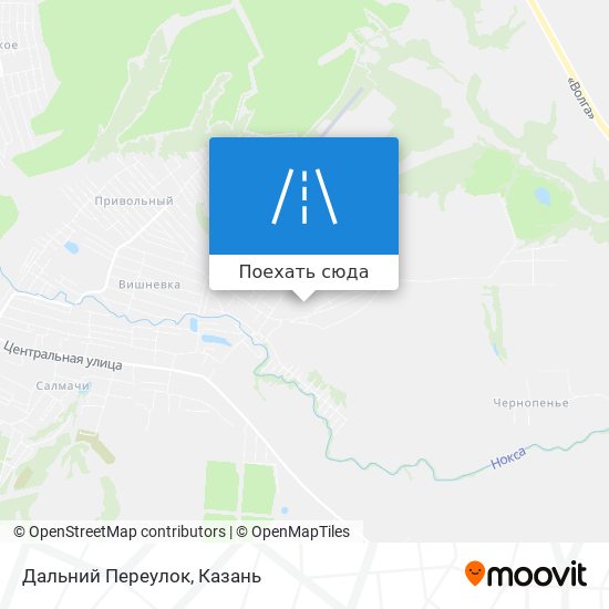Карта Дальний Переулок